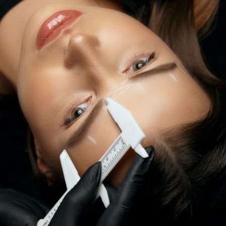 Natürliches Microblading Analyse